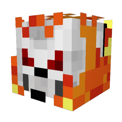 catosicarus Minecraft avatar head, 3D render