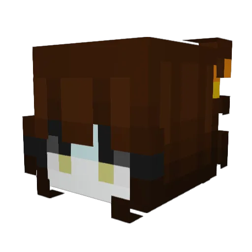 catp1ague Minecraft avatar head, 3D render