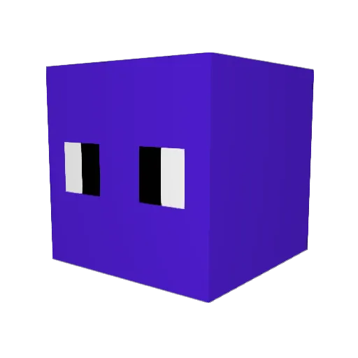 catpinkie Minecraft avatar head, 3D render