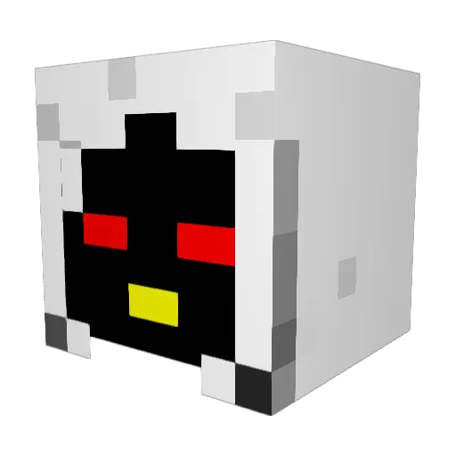 catroop Minecraft avatar head, 3D render
