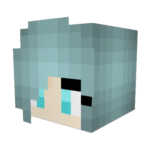 cats4ever21 Minecraft avatar head, 3D render