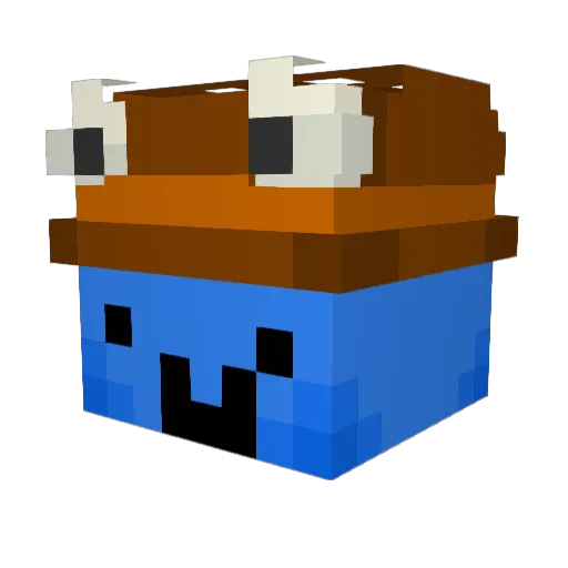 caty0124 Minecraft avatar head, 3D render