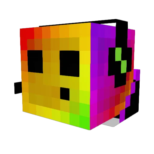 caveman185 Minecraft avatar head, 3D render