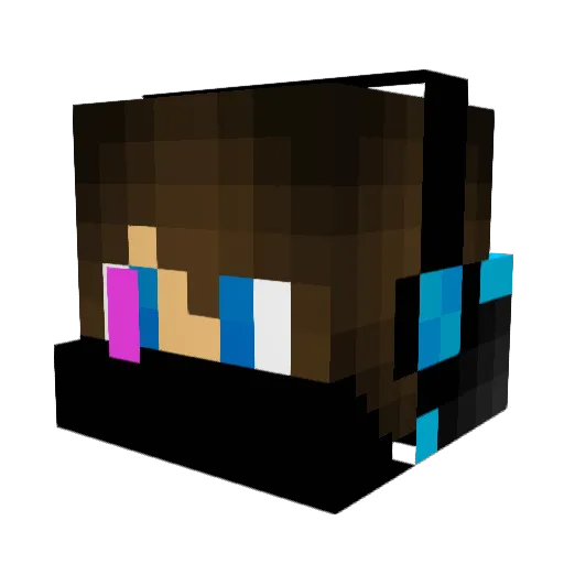 cavespider03 Minecraft avatar head, 3D render