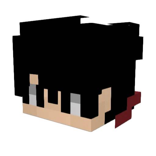 cavg393 Minecraft avatar head, 3D render