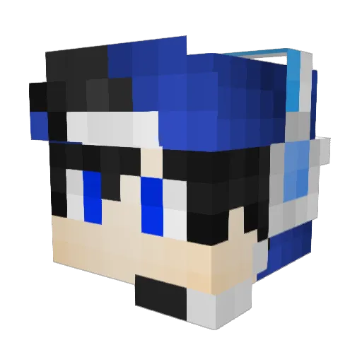 cavint_swow Minecraft avatar head, 3D render