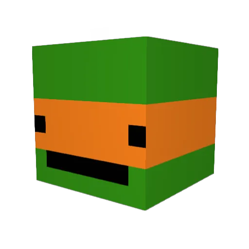 cavra27 Minecraft avatar head, 3D render
