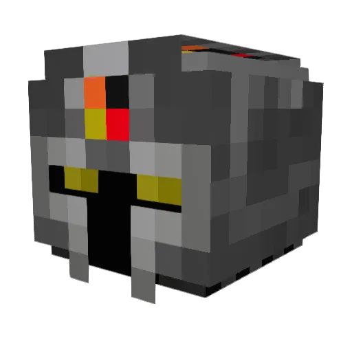 cavsgui Minecraft avatar head, 3D render
