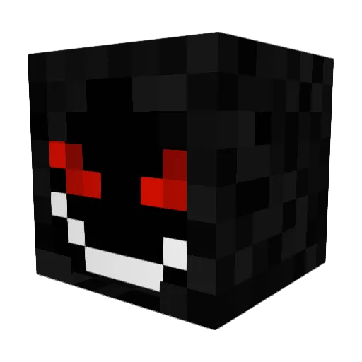 cavycake Minecraft avatar head, 3D render