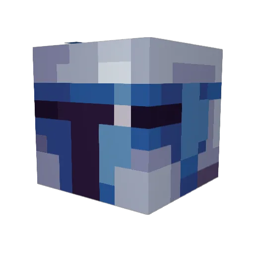 cawc Minecraft avatar head, 3D render