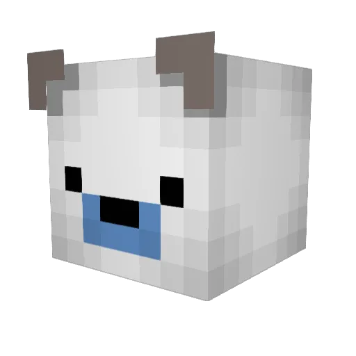 cax0319 Minecraft avatar head, 3D render
