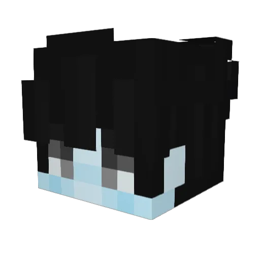 caycaycaycay Minecraft avatar head, 3D render