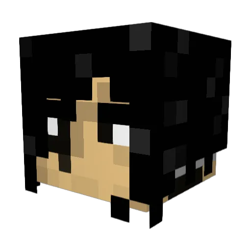cazman21 Minecraft avatar head, 3D render