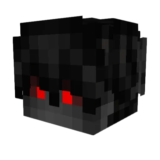 cbdd666 Minecraft avatar head, 3D render