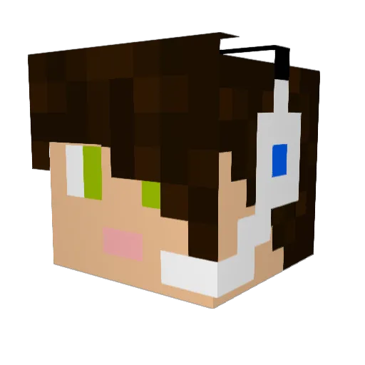 cbenedetti10 Minecraft avatar head, 3D render