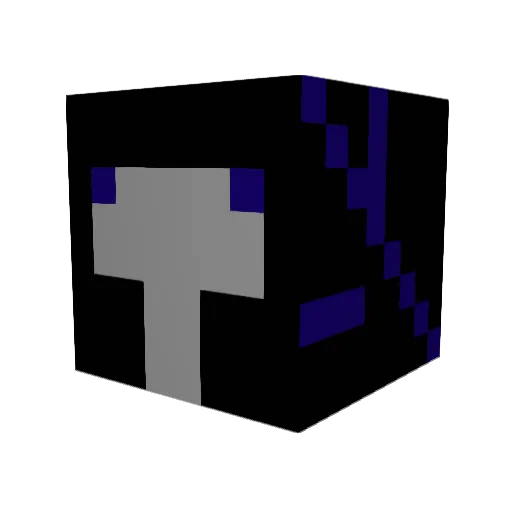 cbird30 Minecraft avatar head, 3D render