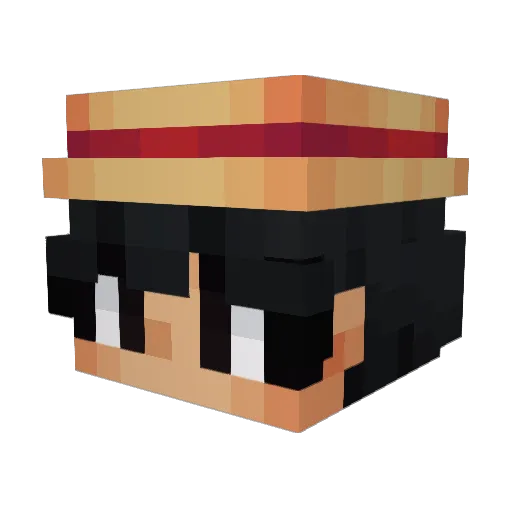 cbruno4 Minecraft avatar head, 3D render