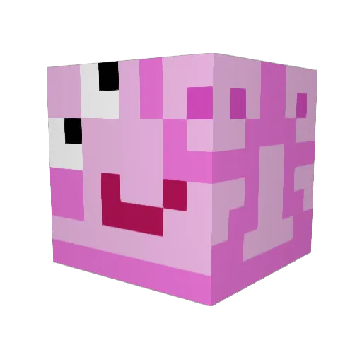 cbutlerr Minecraft avatar head, 3D render