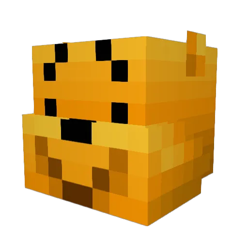 ccamiloou Minecraft avatar head, 3D render