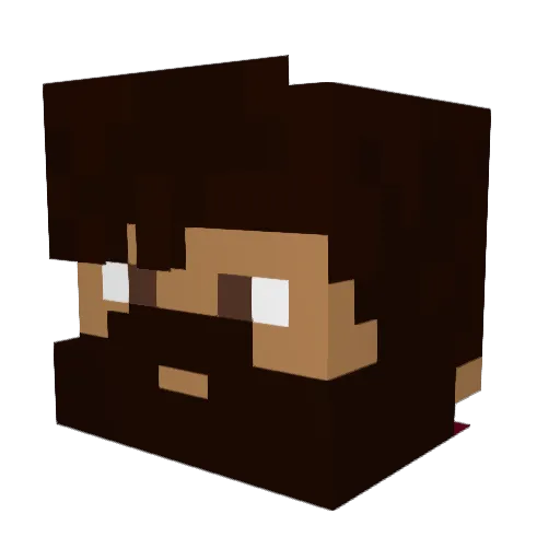 ccaskey24 Minecraft avatar head, 3D render