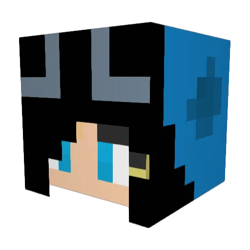 cccc27 Minecraft avatar head, 3D render