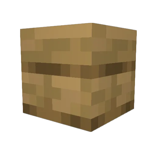 cchene Minecraft avatar head, 3D render