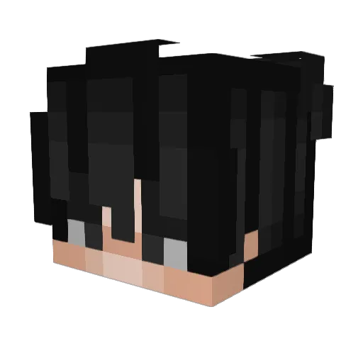ccily Minecraft avatar head, 3D render