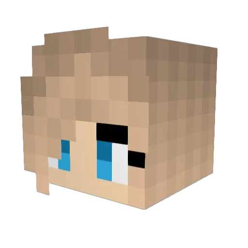 cclare1 Minecraft avatar head, 3D render