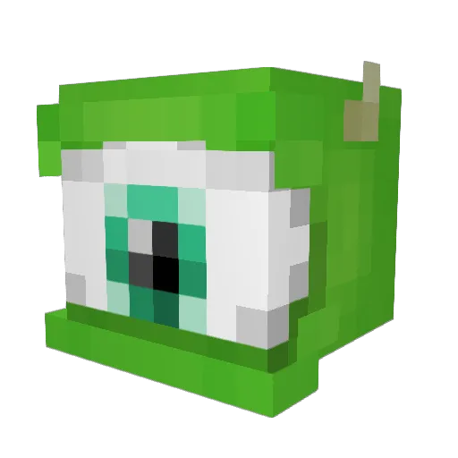 ccllaarree Minecraft avatar head, 3D render