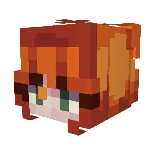 ccpm93 Minecraft avatar head, 3D render