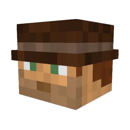 ccrunner2787 Minecraft avatar head, 3D render