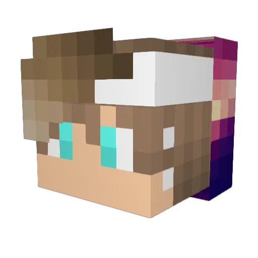 ccsavage0 Minecraft avatar head, 3D render