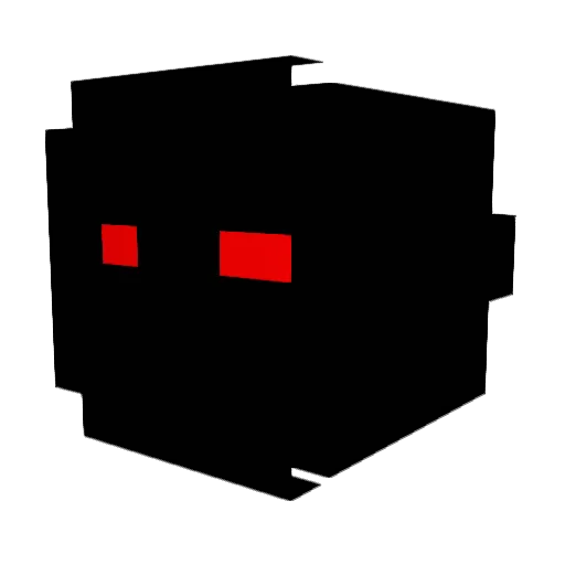 cd6 Minecraft avatar head, 3D render