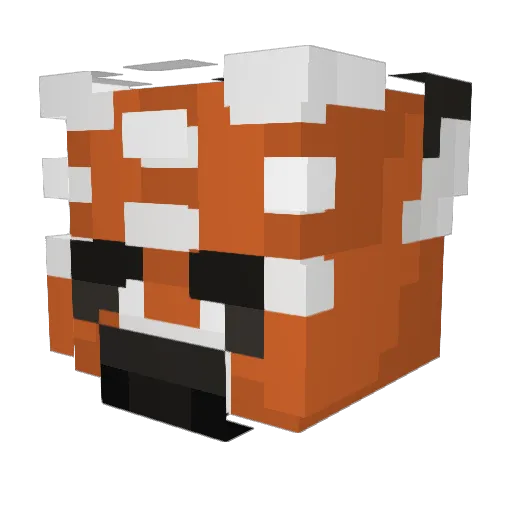 cdleo Minecraft avatar head, 3D render