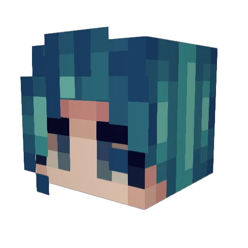 cdsnipz04 Minecraft avatar head, 3D render