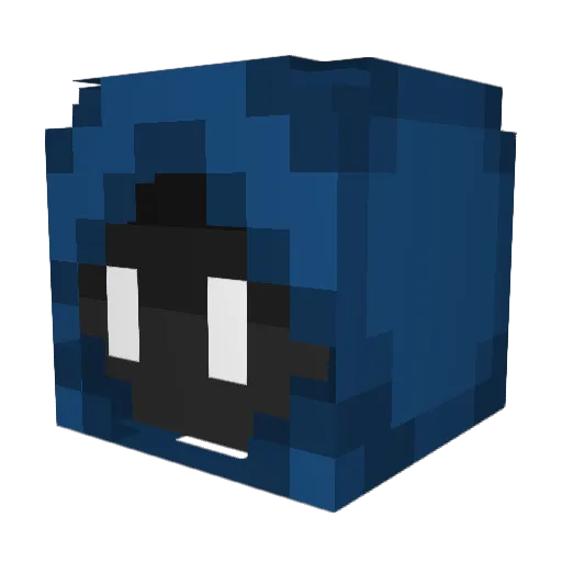 ceador21 Minecraft avatar head, 3D render