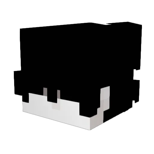 cearse Minecraft avatar head, 3D render