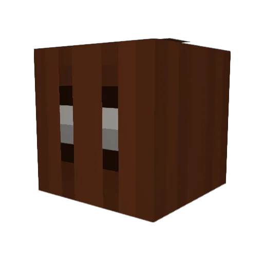 ceaselesscamera Minecraft avatar head, 3D render