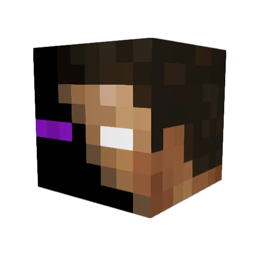 ceaserxander Minecraft avatar head, 3D render