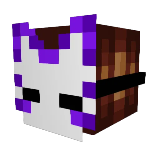 ceawers Minecraft avatar head, 3D render