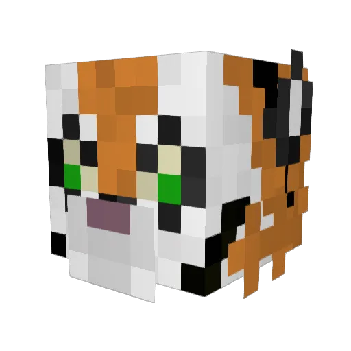 cece8888 Minecraft avatar head, 3D render