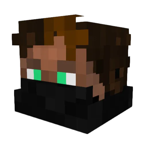 cecywillbe21 Minecraft avatar head, 3D render
