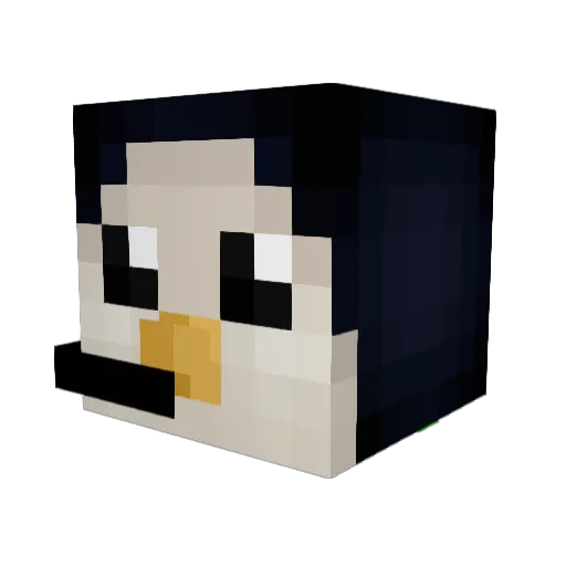 cedric123744 Minecraft avatar head, 3D render
