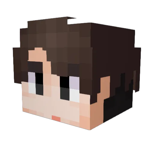 cee_de12 Minecraft avatar head, 3D render