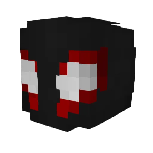 ceeemz Minecraft avatar head, 3D render