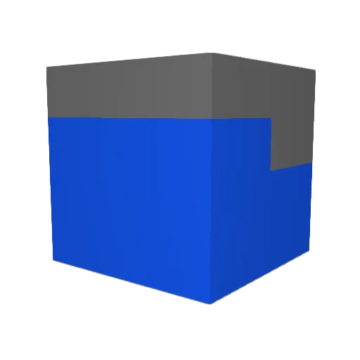 ceemee Minecraft avatar head, 3D render