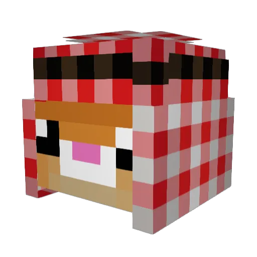 cehh21 Minecraft avatar head, 3D render