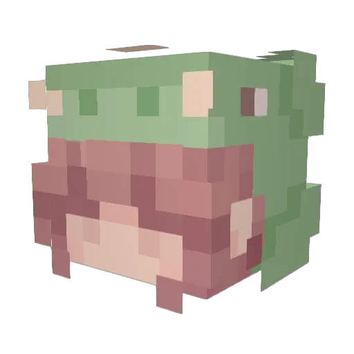 celerystickk Minecraft avatar head, 3D render