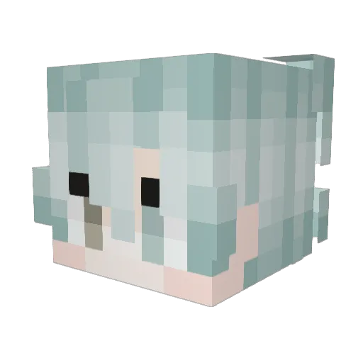 celestial0115 Minecraft avatar head, 3D render