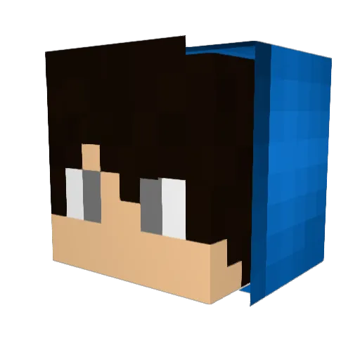 celestial559 Minecraft avatar head, 3D render